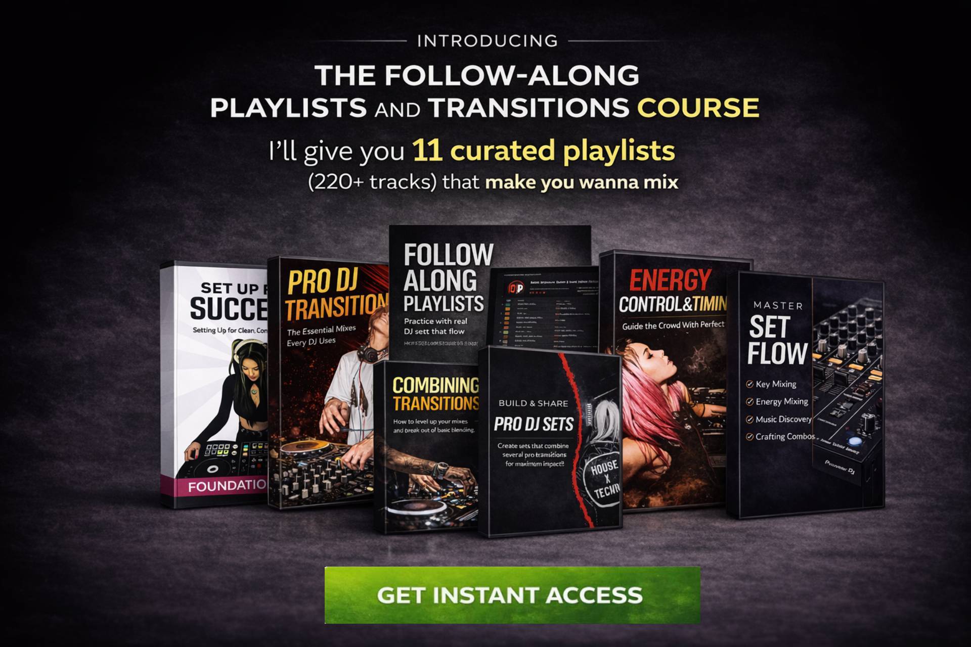 Follow Along Palylists and Transitions